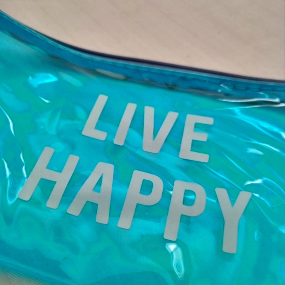 New makeup bag purse money bag mask holder (blue only) 12 each